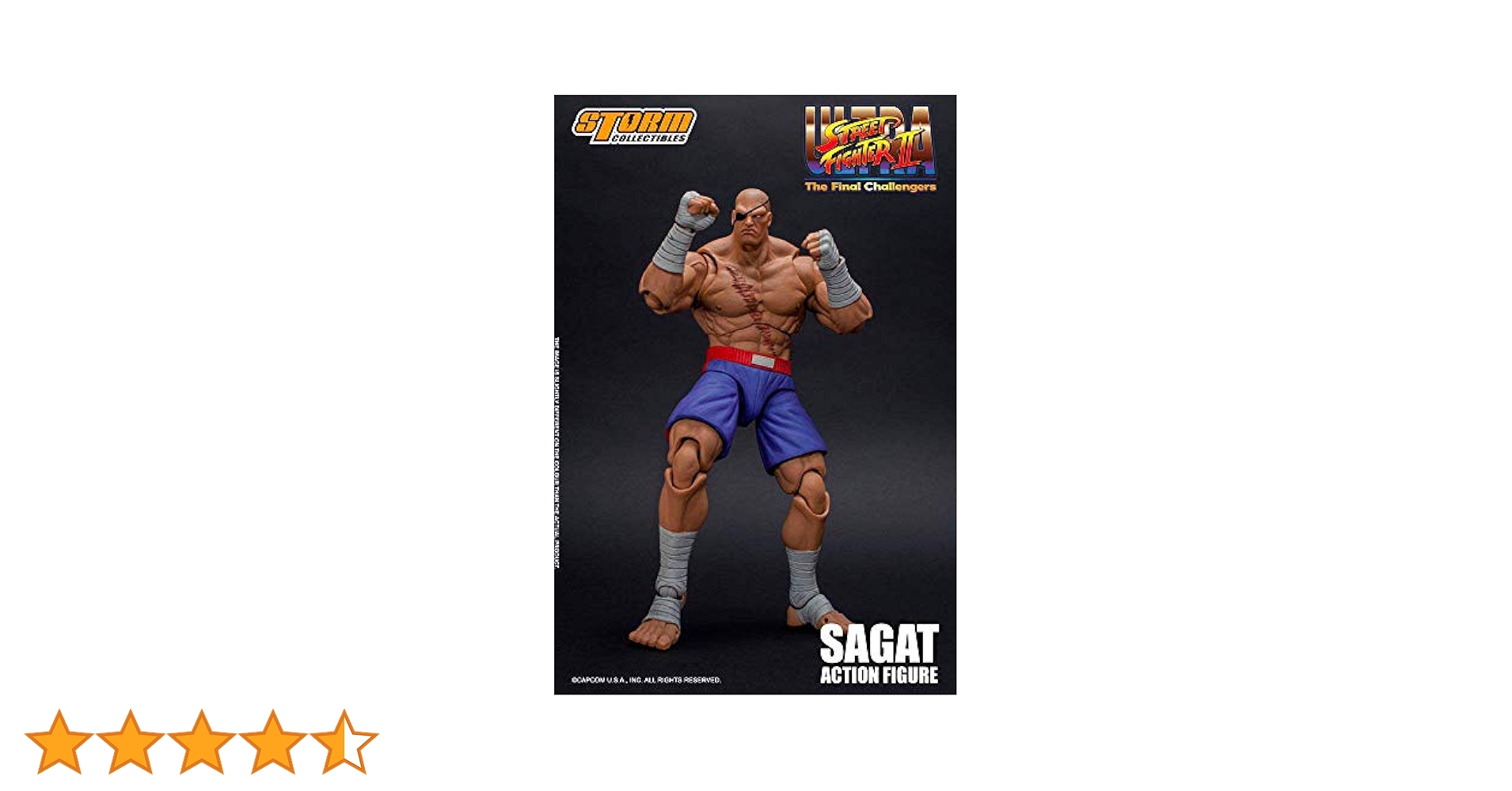 Storm CollectiblesストリートファイターII サガット 1/12